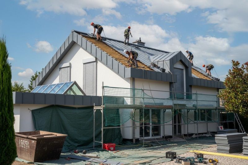 Aluminum Roof Replacement in East Greenwich, RI
