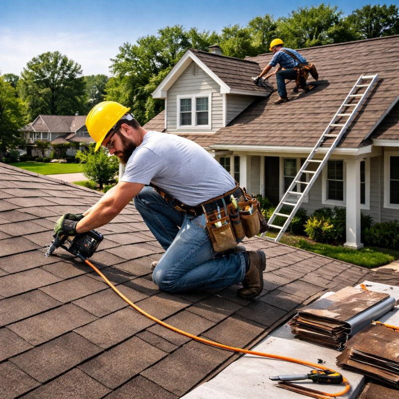 Asphalt Shingles Installation in Exeter, RI