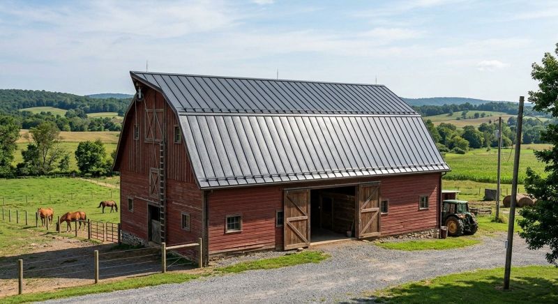 Barn Roof Replacement in Fairhaven, MA