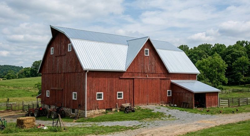 Barn Roof Replacement in Providence, RI
