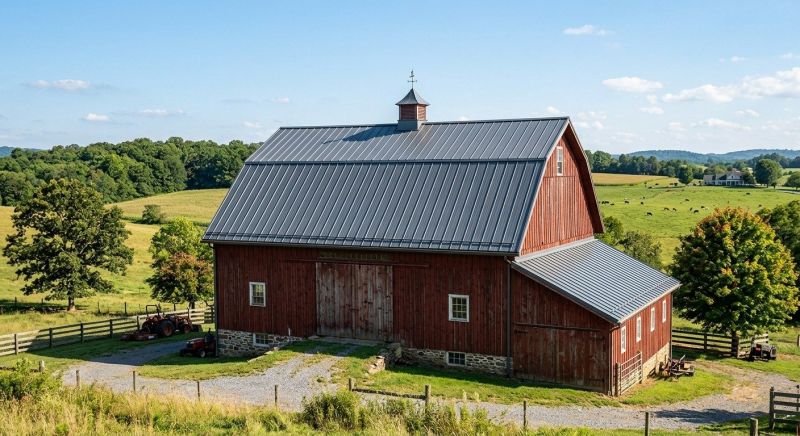 Barn Roof Replacement in Saunderstown, RI