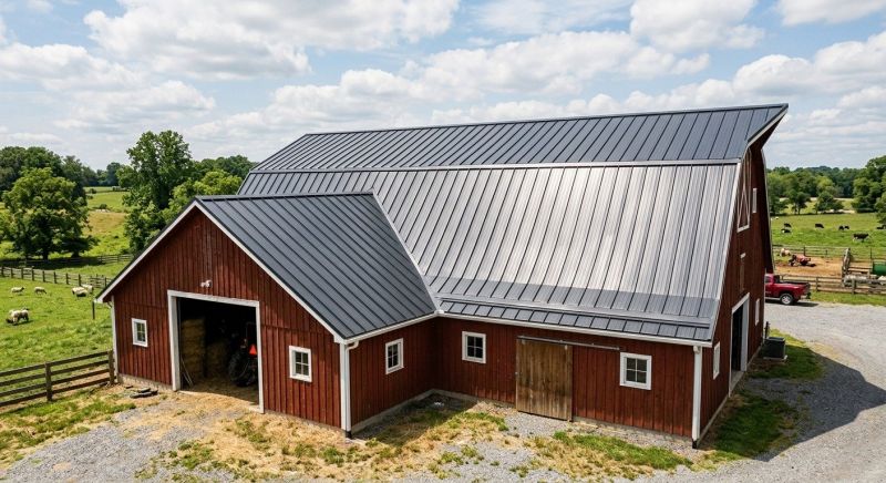 Barn Roof Replacement in South Dartmouth, MA