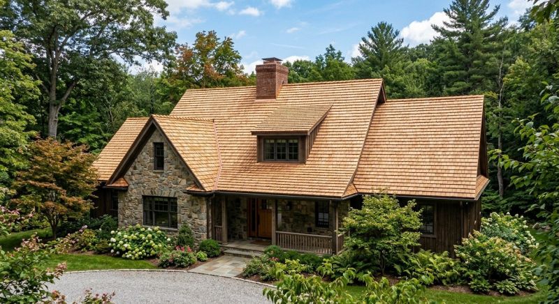 Cedar Roof Construction in Newport, RI