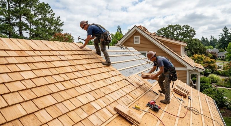 Cedar Roof Installation in Bristol County, RI