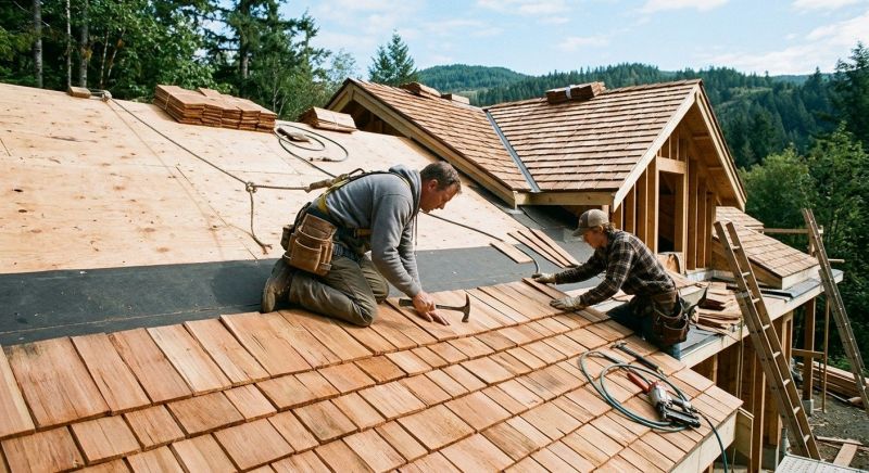 Cedar Roof Installation in Washington County, RI