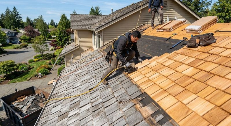 Cedar Roof Replacement in Bristol, RI