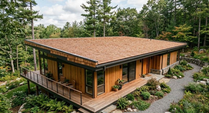 Cedar Shake Roof Construction in Fairhaven, MA