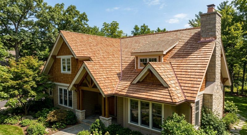 Cedar Shake Roof Construction in Riverside, RI