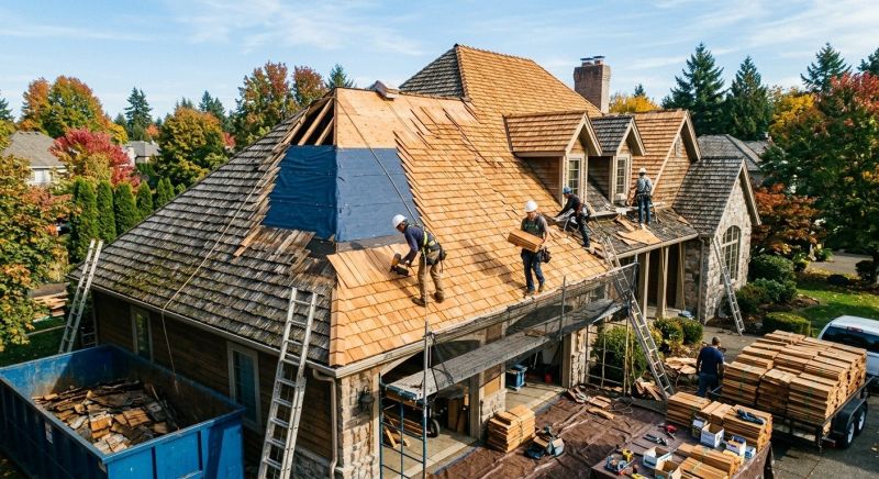 Cedar Shingles Replacement in Warwick, RI