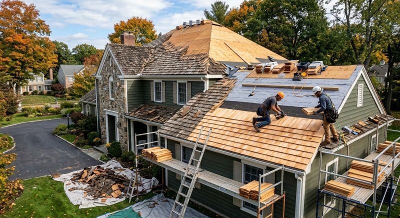 Cedar Shingles Replacement in Warwick, RI