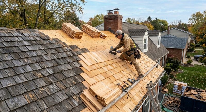 Cedar Shingles Replacement in West Kingston, RI
