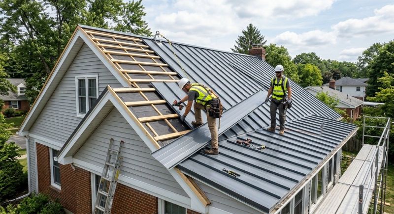 Copper Roof Installation in Newport, RI