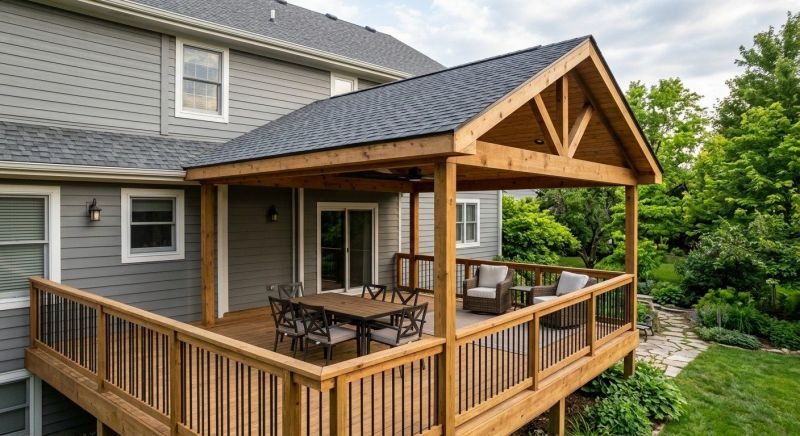Deck Roof Construction in Newport, RI