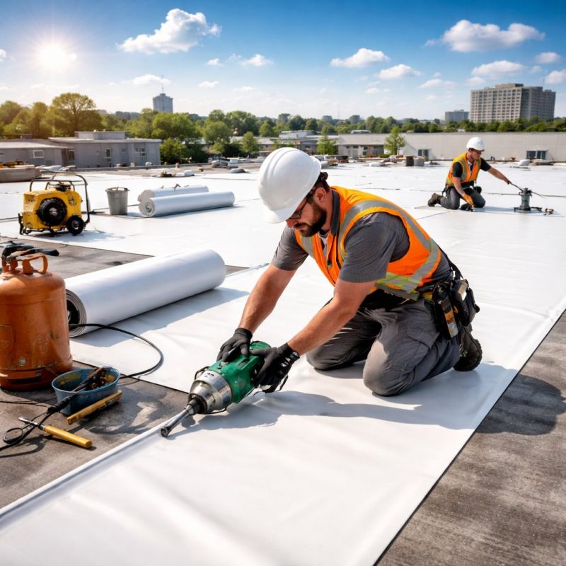 Epdm Roof Installation in Newport, RI