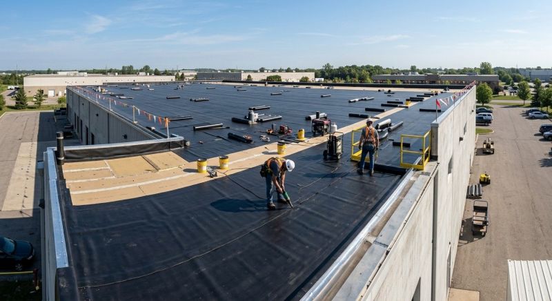 Epdm Roof Installation in Wakefield, RI