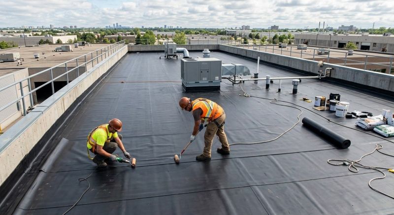 Epdm Roof Installation in West Kingston, RI