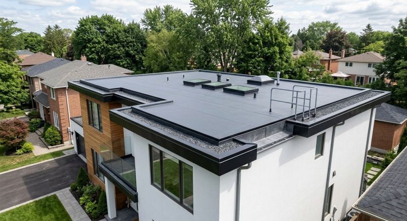 Flat Roof Installation in Barrington, RI