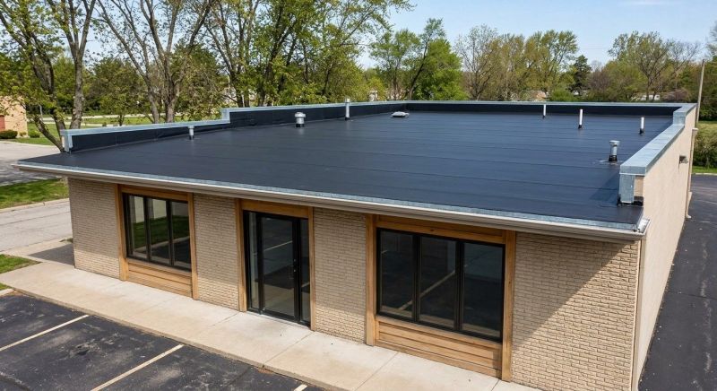 Flat Roof Installation in Swansea, MA