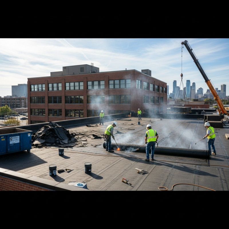 Flat Roof Replacement in Wakefield, RI