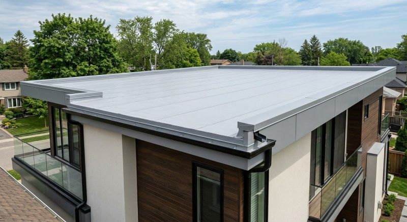Flat Roof Replacement in Westport, MA