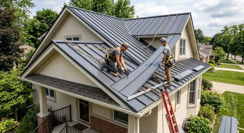 Metal Roof Installation in Fall River, MA