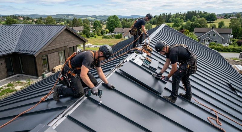 Metal Roof Installation in Little Compton, RI