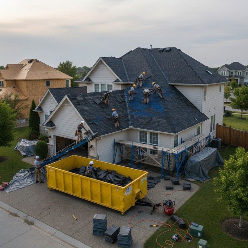 Shingle Roof Replacement in Hope Valley, RI
