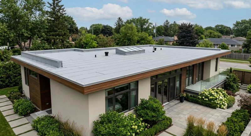 Single Ply Roof Installation in Warren, RI