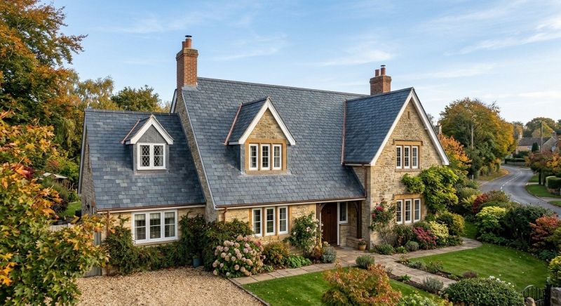 Slate Roof Construction in Newport, RI