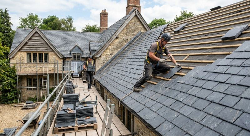 Slate Roof Construction in Washington County, RI