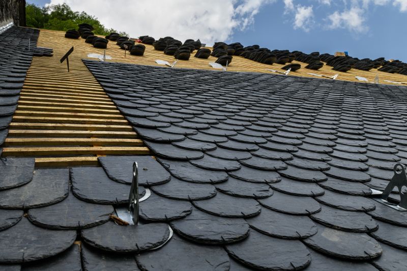 Slate Roof Installation in Charlestown, RI
