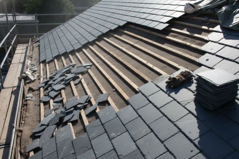 Slate Roof Replacement in Somerset, MA
