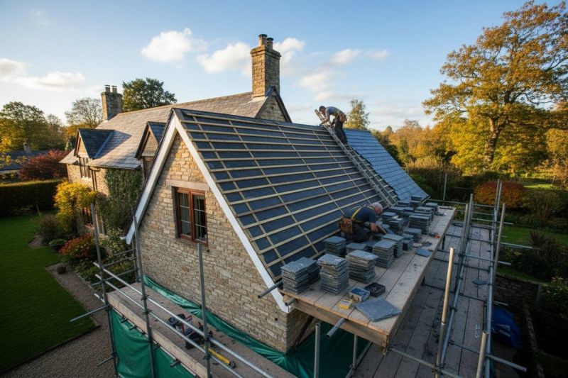 Slate Roof Replacement in South Dartmouth, MA