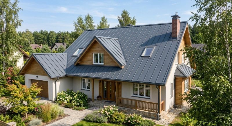 Steel Roof Replacement in Newport, RI