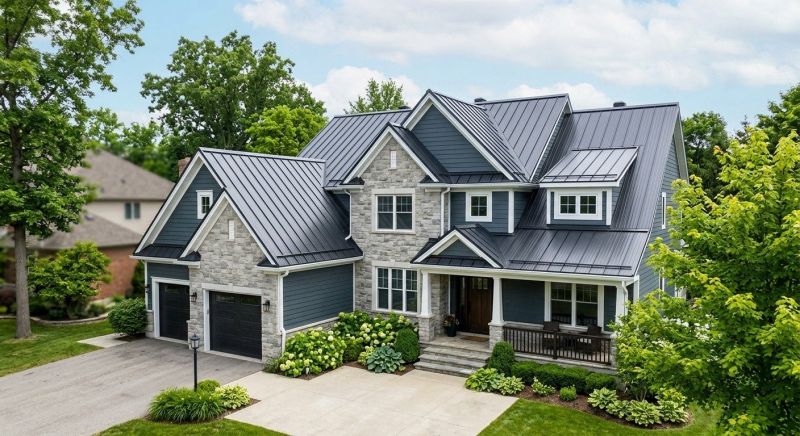 Steel Roof Replacement in West Greenwich, RI