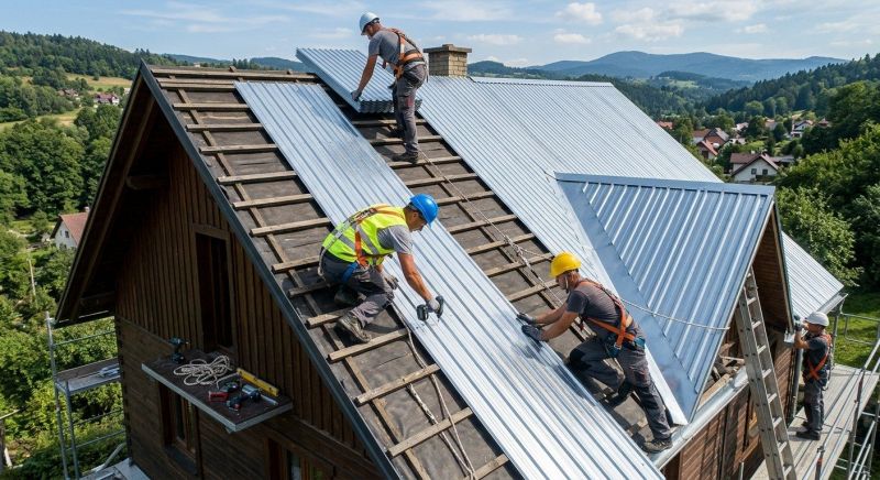 Tin Roof Installation in Bristol, RI