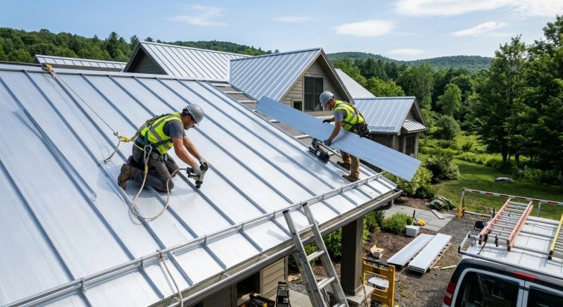 Tin Roof Installation in Exeter, RI