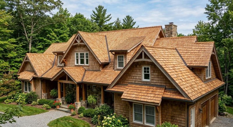 Wood Roofing Installation in Jamestown, RI