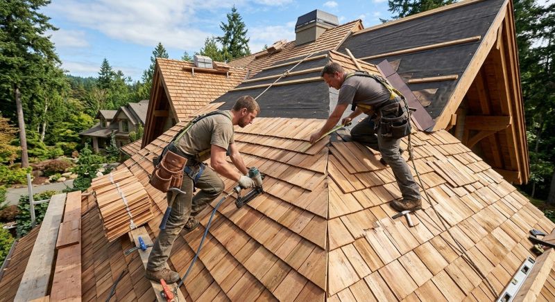 Wood Roofing Installation in South Dartmouth, MA